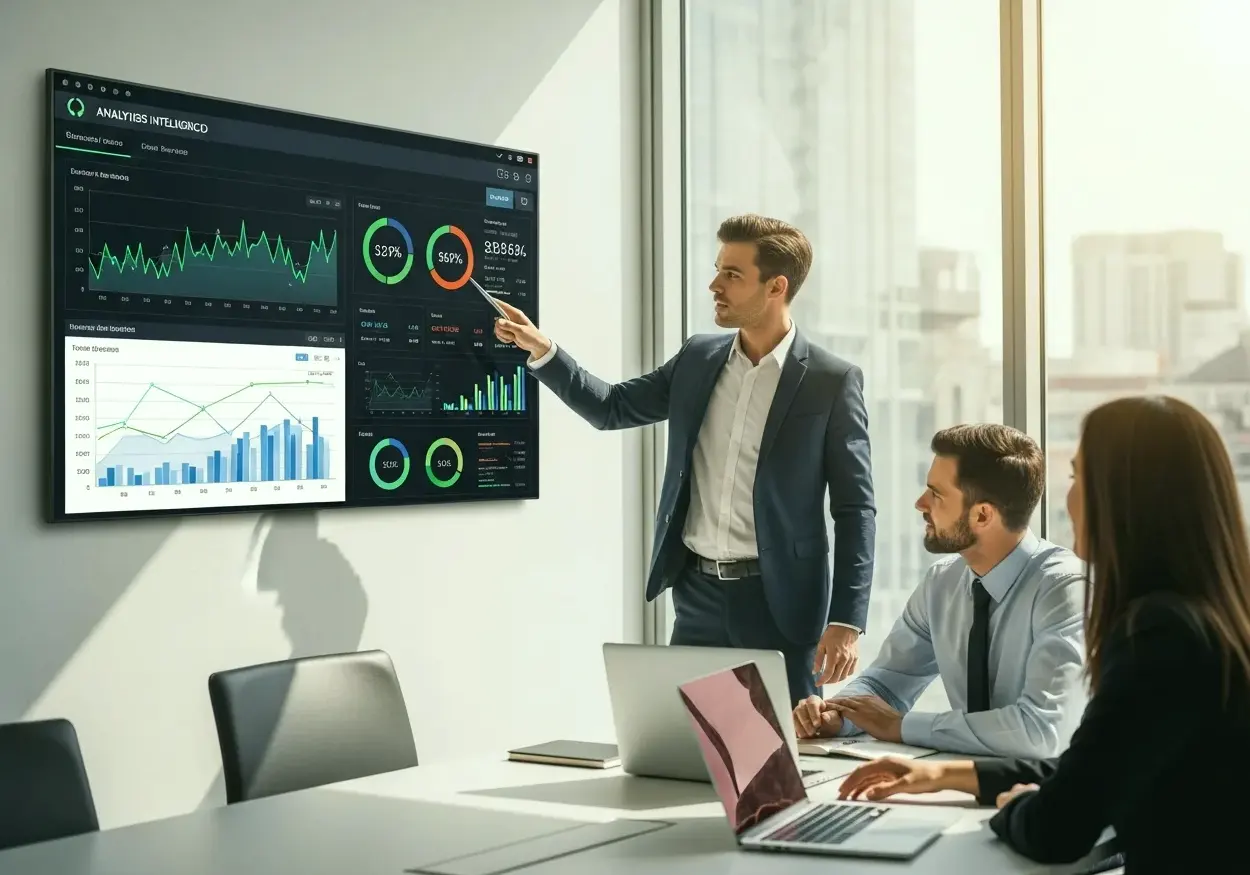 Optigain AI — Integrierte Datenvisualisierung